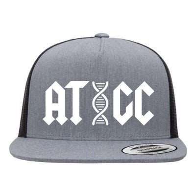 ATGC Funny Science Biology DNA Flat Bill Trucker Hat