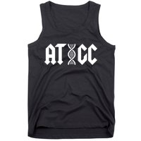 ATGC Funny Science Biology DNA Tank Top