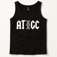 ATGC Funny Science Biology DNA Tank Top