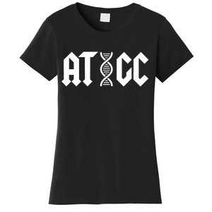 ATGC Funny Science Biology DNA Women's T-Shirt