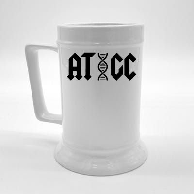 ATGC Funny Science Biology DNA Beer Stein