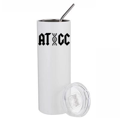 ATGC Funny Science Biology DNA Stainless Steel Tumbler