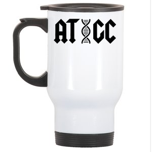 ATGC Funny Science Biology DNA Stainless Steel Travel Mug