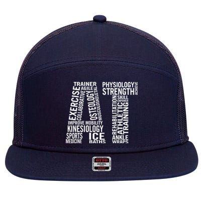 Athletic Trainer Hoodie Athletic Training Gear Gift 7 Panel Mesh Trucker Snapback Hat