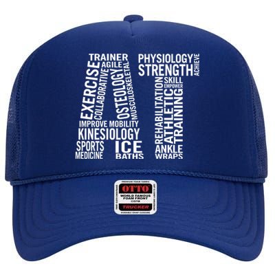 Athletic Trainer Hoodie Athletic Training Gear Gift High Crown Mesh Back Trucker Hat