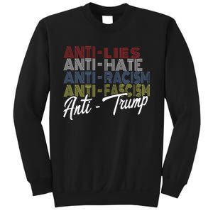 Anti Trump Hate Lies And Fascism Resist Vote Nov 5 2024 Sweatshirt