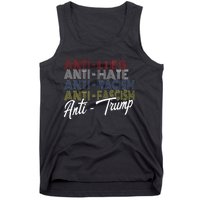 Anti Trump Hate Lies And Fascism Resist Vote Nov 5 2024 Tank Top