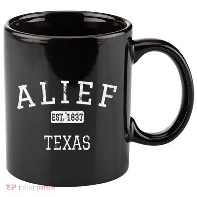 Alief Texas Houston Tx Vintage 11oz C Handle Ceramic Mug