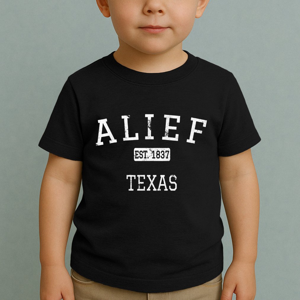 Alief Texas Houston Tx Vintage Toddler T-Shirt