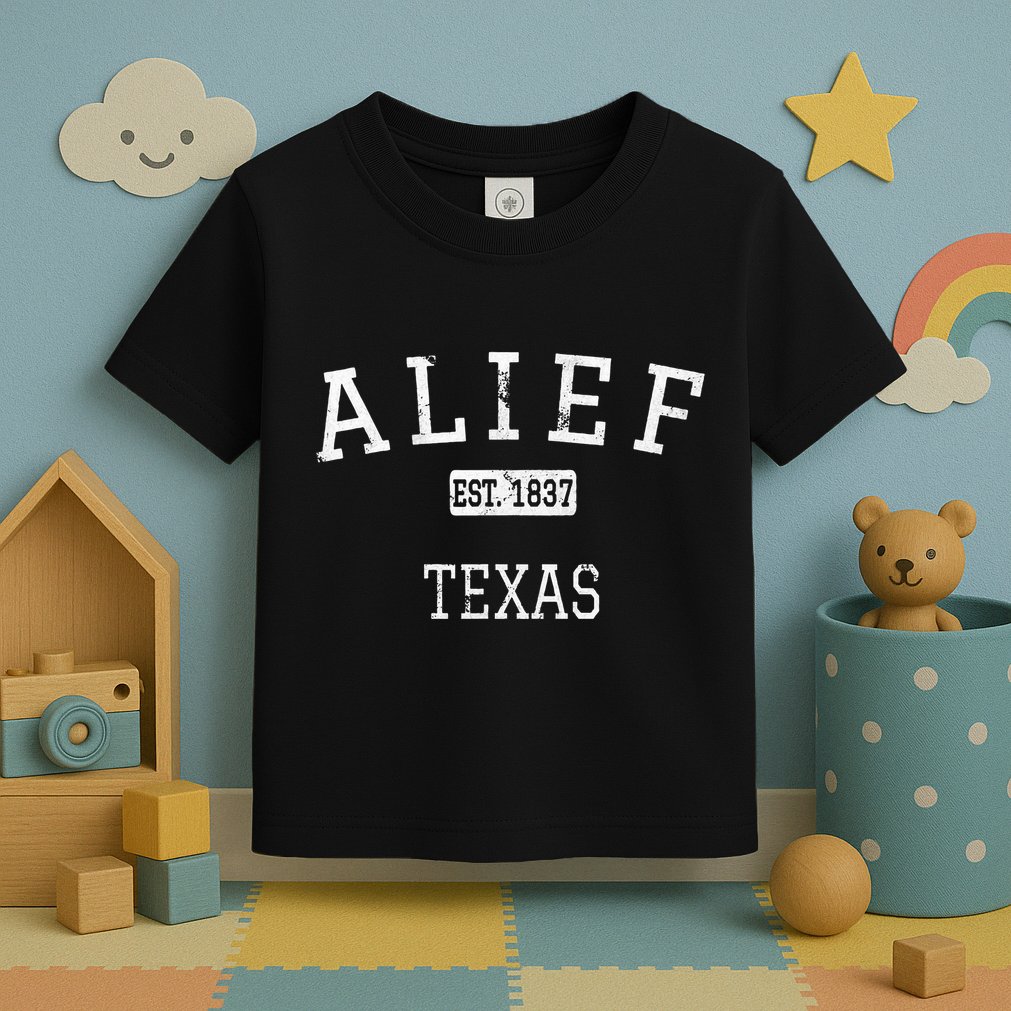 Alief Texas Houston Tx Vintage Toddler T-Shirt