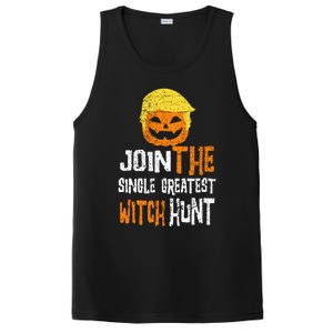 Anti Trump Halloween Pumpkin Join Single Greatest Witch Hunt PosiCharge Competitor Tank