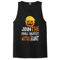 Anti Trump Halloween Pumpkin Join Single Greatest Witch Hunt PosiCharge Competitor Tank