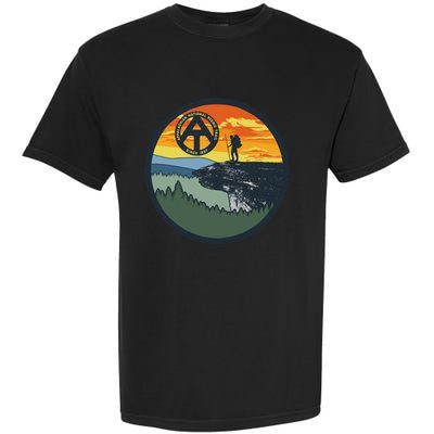 Appalachian Trail Hiker McAfee's Knob Tee Garment-Dyed Heavyweight T-Shirt