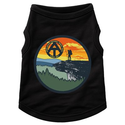 Appalachian Trail Hiker McAfee's Knob Tee Doggie Tank