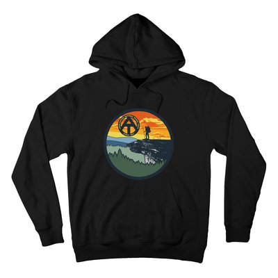 Appalachian Trail Hiker McAfee's Knob Tee Hoodie