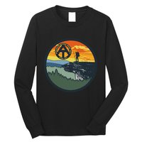 Appalachian Trail Hiker McAfee's Knob Tee Long Sleeve Shirt