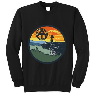 Appalachian Trail Hiker McAfee's Knob Tee Sweatshirt