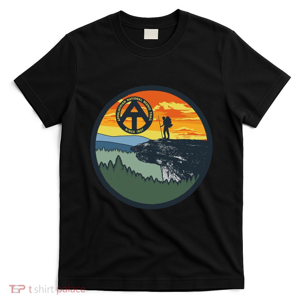 Appalachian Trail Hiker McAfee's Knob Tee T-Shirt