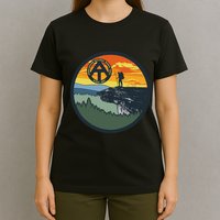 Appalachian Trail Hiker McAfee's Knob Tee T-Shirt