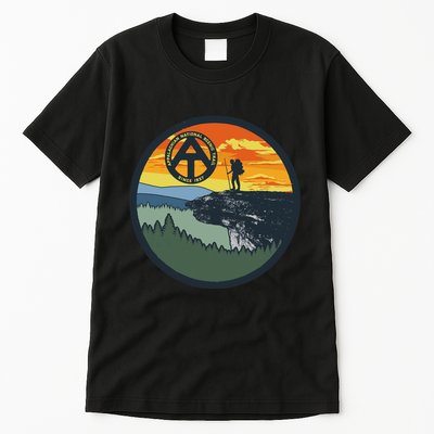 Appalachian Trail Hiker McAfee's Knob Tee Tall T-Shirt