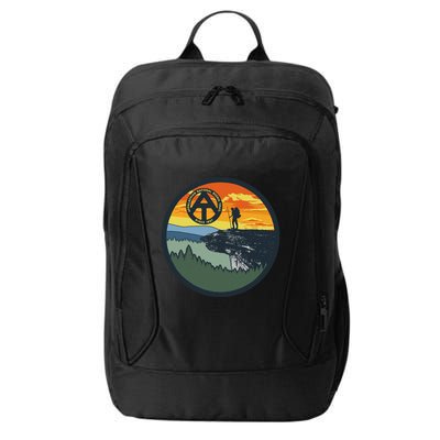 Appalachian Trail Hiker McAfee's Knob Tee City Backpack
