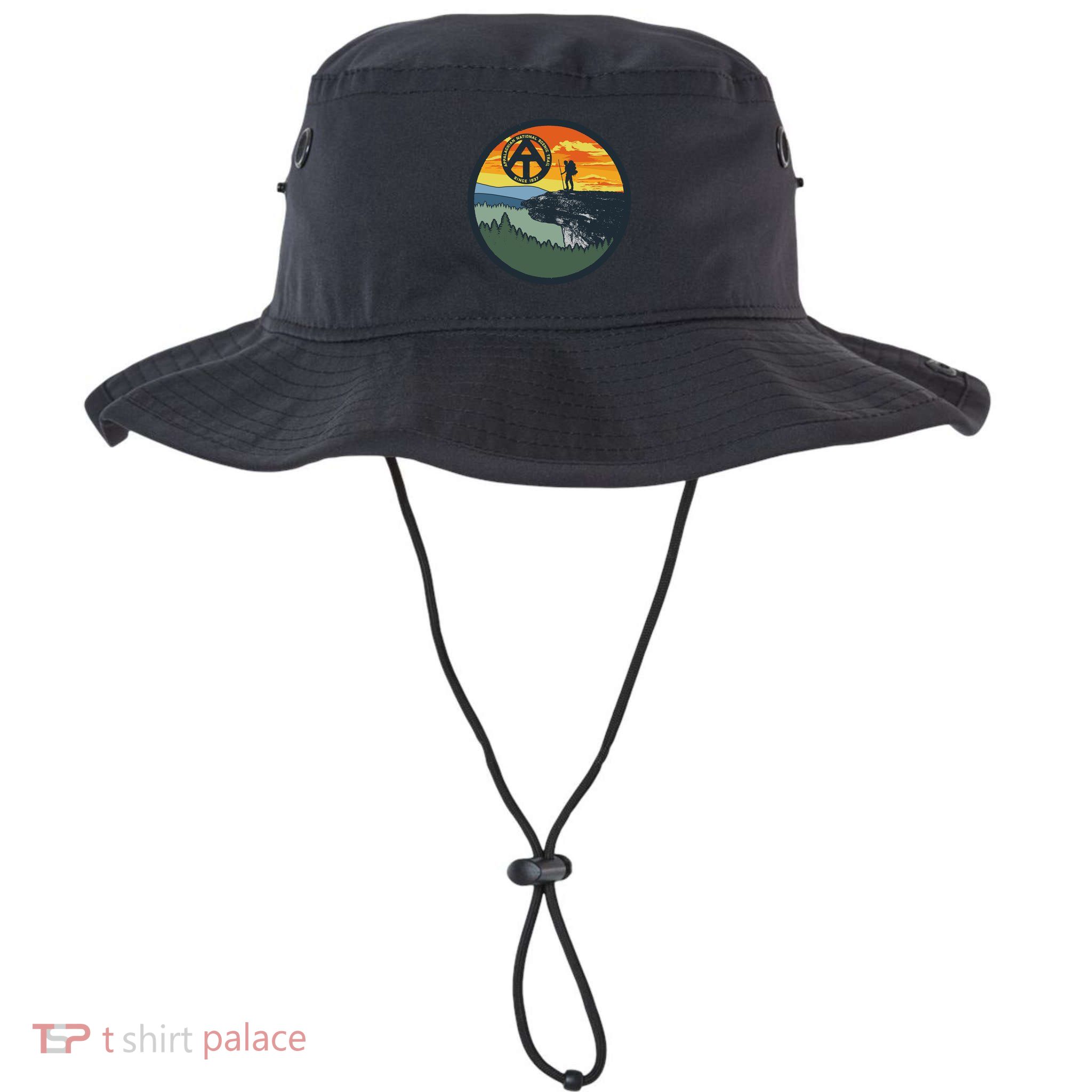 Appalachian Trail Hiker McAfee's Knob Tee Bucket Hat