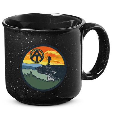 Appalachian Trail Hiker McAfee's Knob Tee 15oz Campfire Ceramic Mug