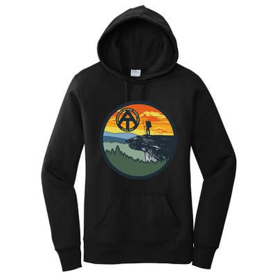 Appalachian Trail Hiker McAfee's Knob Tee Women's Pullover Hoodie