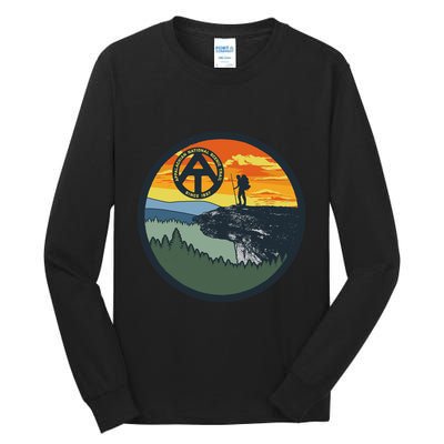 Appalachian Trail Hiker McAfee's Knob Tee Tall Long Sleeve T-Shirt