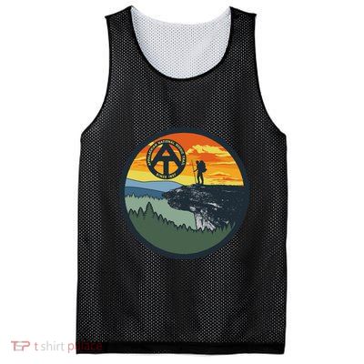 Appalachian Trail Hiker McAfee's Knob Tee Mesh Reversible Basketball Jersey Tank