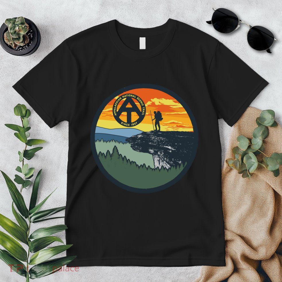 Appalachian Trail Hiker McAfee's Knob Tee Premium T-Shirt