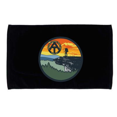 Appalachian Trail Hiker McAfee's Knob Tee Microfiber Hand Towel