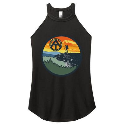 Appalachian Trail Hiker McAfee's Knob Tee Women's Perfect Tri Rocker Tank