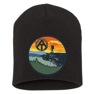 Appalachian Trail Hiker McAfee's Knob Tee Short Acrylic Beanie