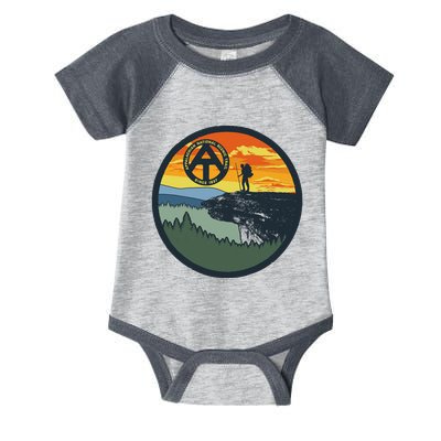 Appalachian Trail Hiker McAfee's Knob Tee Infant Baby Jersey Bodysuit