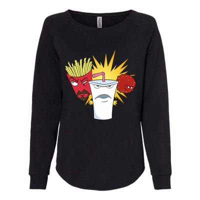 Aqua Teen Hunger Force Womens California Wash Sweatshirt