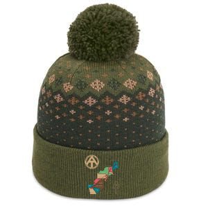 Appalachian Trail Hiking Map The Baniff Cuffed Pom Beanie