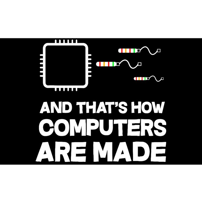 And ThatS How Computers Are Made Engineer Programmer Bumper Sticker