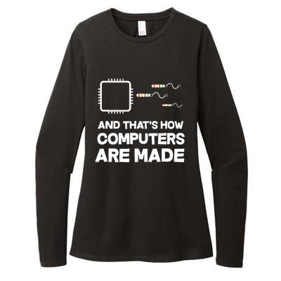 And ThatS How Computers Are Made Engineer Programmer Womens CVC Long Sleeve Shirt