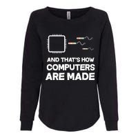 And ThatS How Computers Are Made Engineer Programmer Womens California Wash Sweatshirt