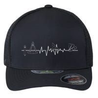 Architecture Tool Heartbeat Architect Architectural Design Flexfit Unipanel Trucker Cap
