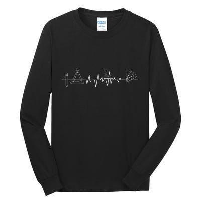 Architecture Tool Heartbeat Architect Architectural Design Tall Long Sleeve T-Shirt