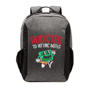 Addicted To Hitting Notes Vector Backpack