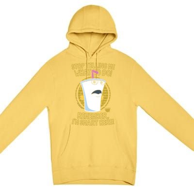 Aqua Teen Hunger Force Stop Cool Gift Premium Pullover Hoodie