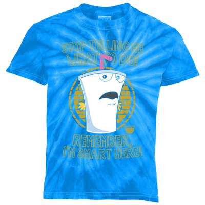 Aqua Teen Hunger Force Stop Cool Gift Kids Tie-Dye T-Shirt