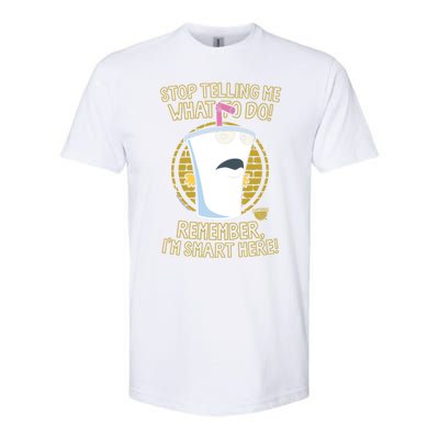 Aqua Teen Hunger Force Stop Cool Gift Softstyle® CVC T-Shirt