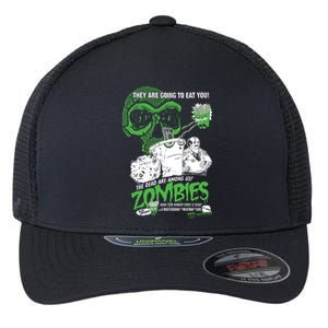 Aqua Teen Hunger Force Zombies Gift Flexfit Unipanel Trucker Cap