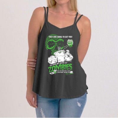 Aqua Teen Hunger Force Zombies Gift Women's Strappy Tank