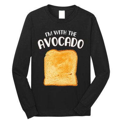 Avocado Toast Halloween Costume Funny Long Sleeve Shirt