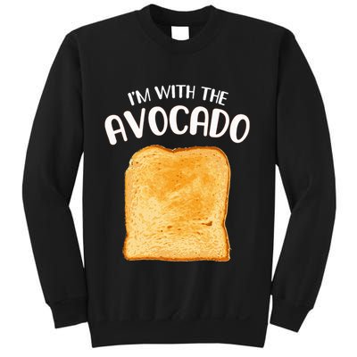 Avocado Toast Halloween Costume Funny Sweatshirt